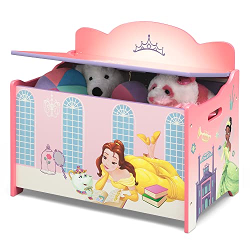 Delta Children Deluxe Toy Box, Disney Princess