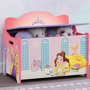 Delta Children Deluxe Toy Box, Disney Princess