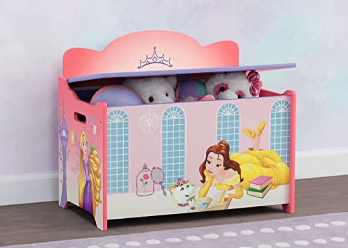 Delta Children Deluxe Toy Box, Disney Princess