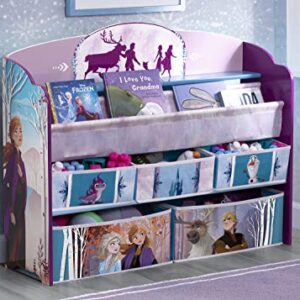 Delta Children Deluxe Toy and Book Organizer, Disney Frozen II