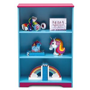 Delta Children Deluxe 3-Shelf Bookcase - Ideal for Books, Decor, Homeschooling & More - Greenguard Gold Certified, JoJo Siwa
