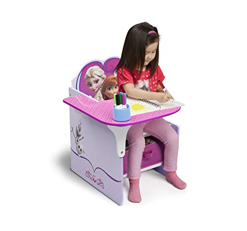 Delta Children Chair Desk With Storage Bin, Disney Frozen