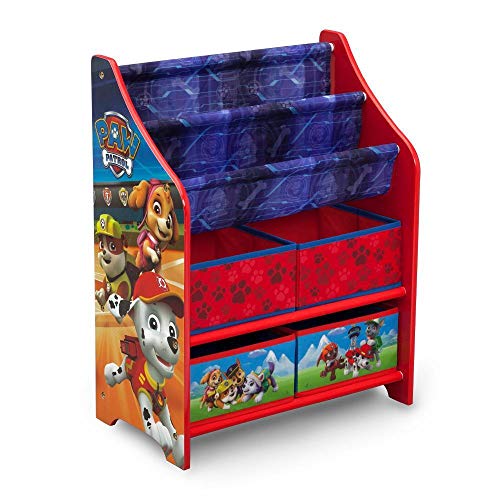 Delta Children Nick Jr. PAW Patrol Book and Toy Organizer