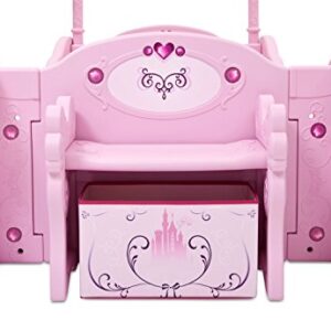 Delta Children Disney Princess Carriage Toddler-to-Twin Bed