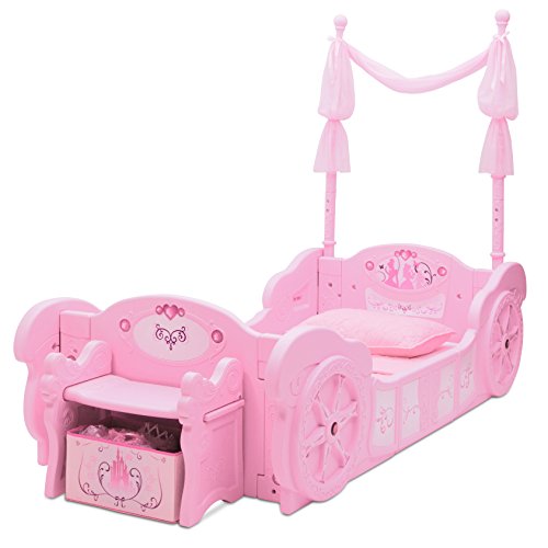 Delta Children Disney Princess Carriage Toddler-to-Twin Bed