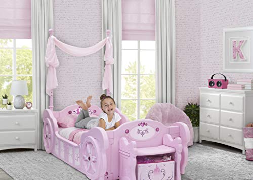 Delta Children Disney Princess Carriage Toddler-to-Twin Bed