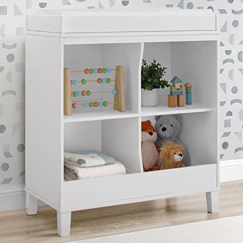 Delta Children Huck Convertible Changing Table, Bianca White