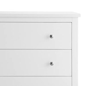 Delta Children Campbell 3 Drawer Dresser, Bianca White