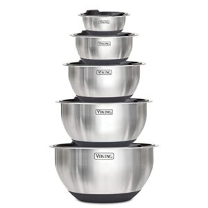 viking 10-piece stainless steel bowl set