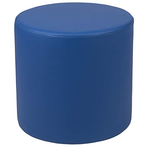 Flash Furniture Soft Seating Collaborative Circle for Classrooms and Common Spaces - 18" Seat Height (Blue)