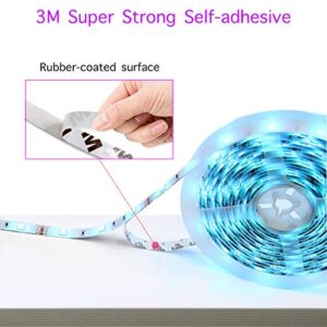 dalattin 65.6ft Led Lights for Bedroom Led Strip Lights Color Changing Lights with 44 Keys Remote,2 Rolls of 32.8ft