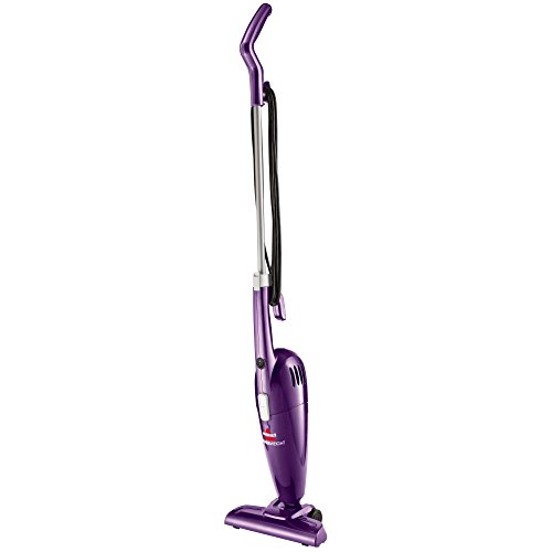 Bissell Featherweight Stick Lightweight Bagless Vacuum with Crevice Tool, 20334, Purple