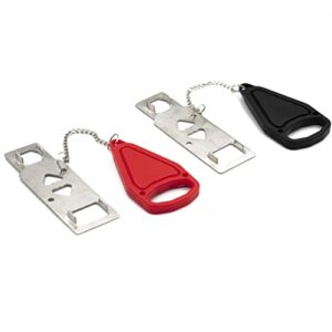 Portable Door Lock for Added Security & Safety. Ideal for Privacy & Protection at Home, Bedroom, School Dorm Room and Hotel. Essential to Travelers, Homeowners & Renters - 2 Pack