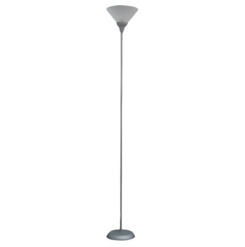 Room Essentials Torchiere Floor Lamp, Silver