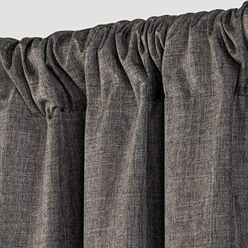 Room Essentials Lightblocking Curtain Panel Charcoal 42"x 84"