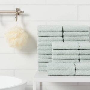 36 Pack Washcloth Bundle - Room Essentials™ Mint Color