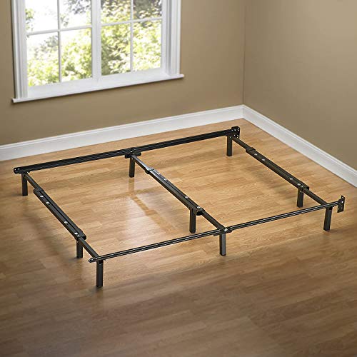 ZINUS Compack Metal Adjustable Bed Frame / 7 Inch Support Bed Frame for Box Spring and Mattress Set, Twin/Full/Queen
