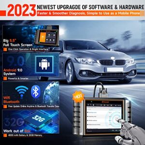 Full Diagnostic Tool fit for BMW FOXWELL NT710 OBD2 Scanner fit for BMW, Upgrade NT510 Elite Full System Diagnostic Scanner, All Reset BiDirectional Scan Tool Code Reader Battery Registrate ECU Coding