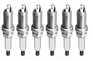 ena set of 6 iridium spark plug compatible with bmw 2010 2011 2013 128i 323i 328i x drive x3 z4 3.0l l6 replacement for lzfr6ap11gs 95712