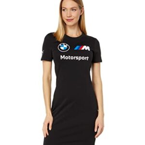 PUMA Women's Standard BMW M Motorsport Essentials Dress, Black 23, Medium