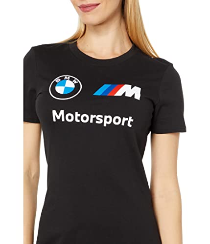 PUMA Women's Standard BMW M Motorsport Essentials Dress, Black 23, Medium