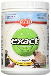 kaytee (3 pack) exact hand feeding for baby bird, 18-ounce each