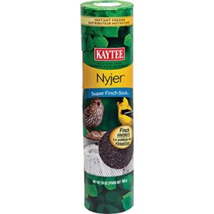 kaytee super finch sock feeder, 25-ounce