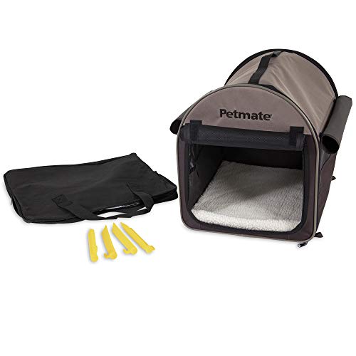 Petmate Portable Pet Home, Small, Dark Taupe/Coffee Grounds Brown