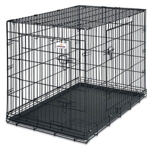 Petmate 43-Inch 2-Door Training Retreats Wire Kennel for Dogs, 90 to 125-Pound