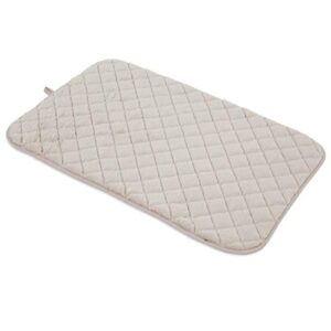 petmate snoozzy cream 35x21.5 quilted mat