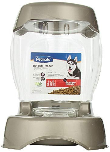 Petmate Pet Cafe Feeder Dog and Cat Feeder Pearlescent Colors 3 Sizes