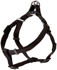 petmate 11236 step-in harness, 3/4-inch by 18-29-inch, black