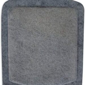 Petmate Zeolite Charcoal Replacement Litter Box Filter, Jumbo, 6.3 x 6.1 Inches