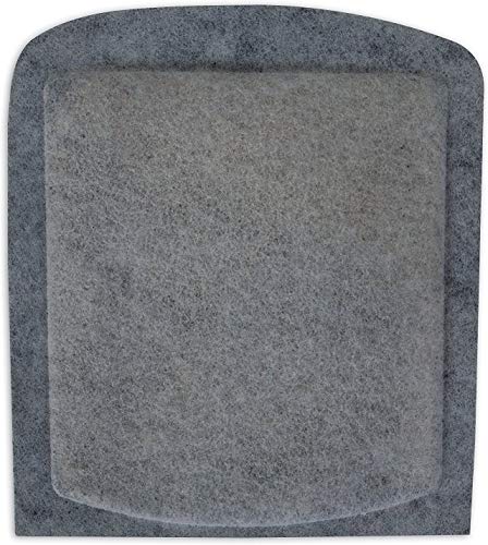 Petmate Zeolite Charcoal Replacement Litter Box Filter, Jumbo, 6.3 x 6.1 Inches