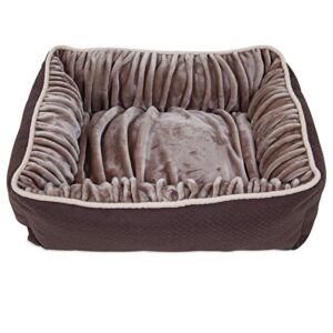 petmate dig and burrow nuzzle ortho bed, 24 by 20-inch