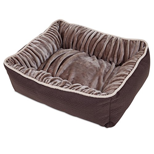 Petmate Dig and Burrow Nuzzle Ortho Bed, 24 by 20-Inch