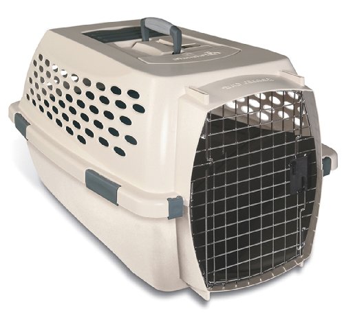 Petmate Ultra Vari Kennel, 23-Inch, For Pets 0-15 Pounds, Bleached Linen