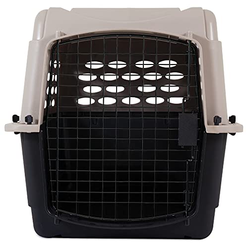 Petmate Vari Dog Kennel, Portable Dog Crate for Small & Medium Dogs, Great for Puppies Indoor or Outdoor, Perfect Travel Dog Crate & 290300 Kennel Travel Kit for Pets