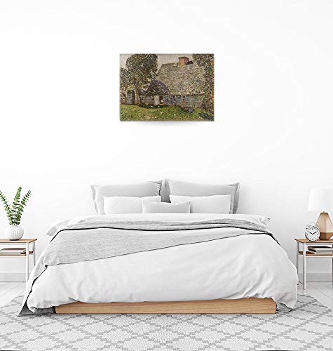 Imagekind Wall Art Print Entitled The Old Mulford House, East Hampton by C. Hassam by The Fine Art Masters | 32 x 23