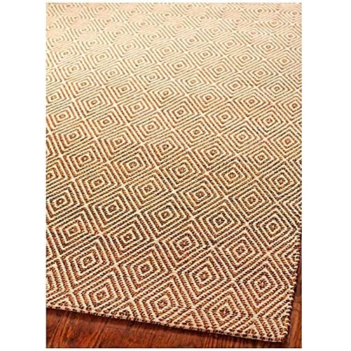 SAFAVIEH South Hampton Collection 8' x 11' Gold SHA245A Handmade Flatweave Area Rug