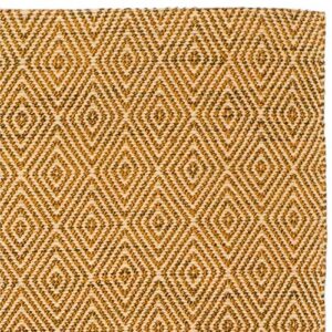 SAFAVIEH South Hampton Collection 8' x 11' Gold SHA245A Handmade Flatweave Area Rug