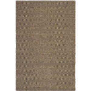 safavieh south hampton collection 6′ x 9′ brown sha243a handmade flatweave area rug