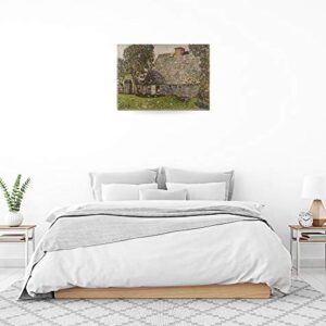 Imagekind Wall Art Print Entitled The Old Mulford House, East Hampton by C. Hassam by The Fine Art Masters | 15 x 11