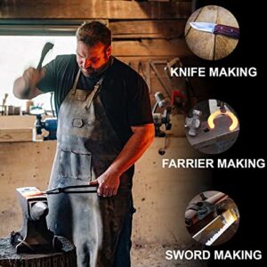 Triple Burner Gas Propane Forge Furnace Blacksmith Knife making w/ 1 Door