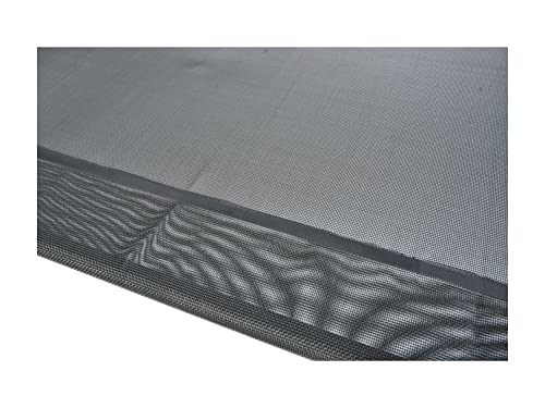 Go Gear Outdoor Elevated Pet Bed Mat for Cats & Dogs with UV & Water Resistant Canopy Gray, Medium