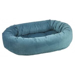 bowsers pet products donut bed xl – teal