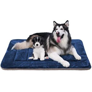 hero dog extra large dog bed crate pad mat soft kennel pads 48 in non slip washable dog mattress pet beds cushion for pets sleeping mats