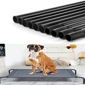 JXCAA Raised Dog Bed Pet Cot,Elevated Dog Bed, No-Slip Feet, Outdoor Raised Dog Cot Bed, 2-Pack with Chew Proof & Breathable & Washable Mesh (Color : XL: 109X72X20CM)