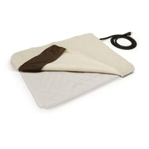 k&h pet products lectro-soft outdoor heated pad replacement cover fleece medium 19 x 24 inches