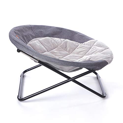 K&H PET PRODUCTS Elevated Cozy Cot Classy Gray Small 19 Inches